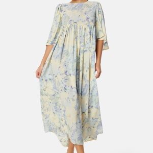 Bubbleroom Occasion Keela Dress Blue / Floral 34