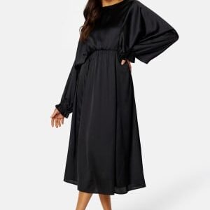 Bubbleroom Occasion Khrista Satin Dress Black 3XL