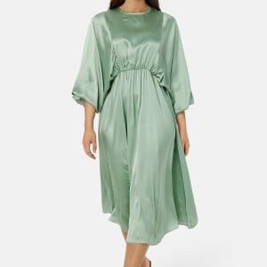 Bubbleroom Occasion Khrista Satin Dress Green M