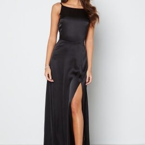 Bubbleroom Occasion Laylani Satin Gown Black 46