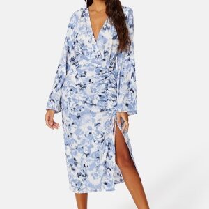 Bubbleroom Occasion Louiza Dress Blue / Floral 34