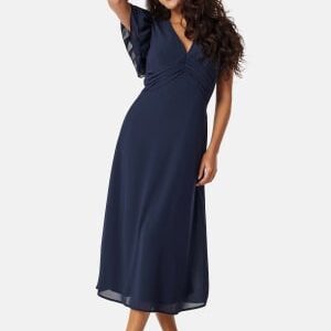 Bubbleroom Occasion Vallie Midi Dress Dark blue 36