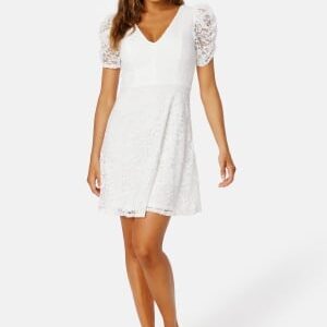 Bubbleroom Occasion Mirjam Lace Dress White 46