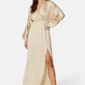 Bubbleroom Occasion Regina Gown Gold-coloured 4XL