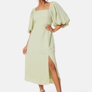 Bubbleroom Occasion Puff Sleeve Dress Light green M