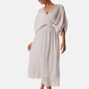 Bubbleroom Occasion Structured Maxi Dress Champagne XS