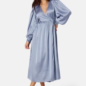 Bubbleroom Occasion Sylver Dress Dusty blue 36