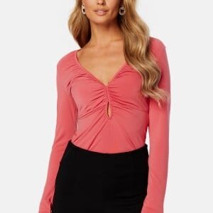 BUBBLEROOM Octavia cut out top Pink XS