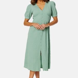 BUBBLEROOM Petronella midi dress Dusty green 46