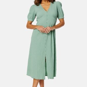 BUBBLEROOM Petronella midi dress Dusty green 44