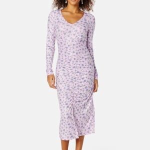 BUBBLEROOM Rakella dress Lilac / Floral XL