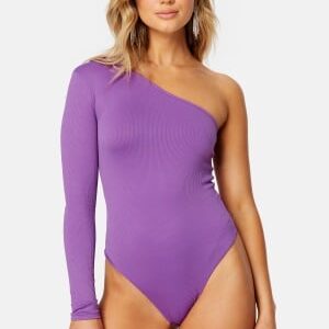 BUBBLEROOM Reya one shoulder body Purple XS