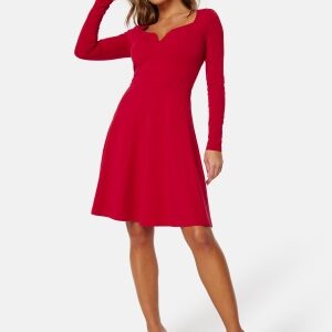 BUBBLEROOM Rudina Skater Dress Red XS