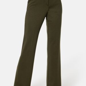 BUBBLEROOM Serene soft suit pants Dark green XS