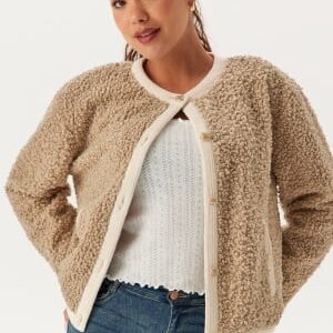 BUBBLEROOM Soft Short Jacket Nougat S