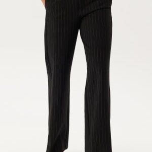 BUBBLEROOM Soft Suit Wide Trousers Black/Striped S