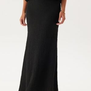 BUBBLEROOM Structure Midi Skirt Black S