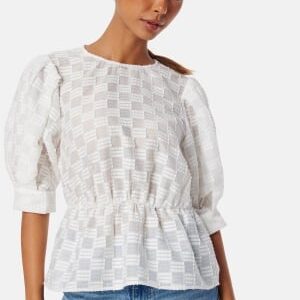 BUBBLEROOM Structured Blouse White S