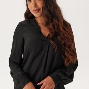 BUBBLEROOM Wenny Blouse Black XS