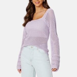 BUBBLEROOM Varley crochet top Lilac S