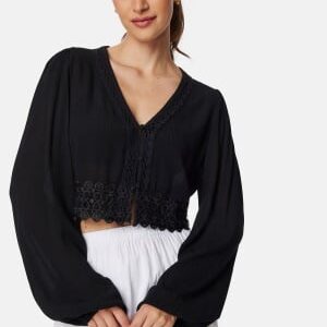 BUBBLEROOM Noele Blouse Black S