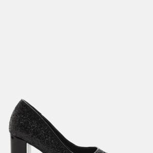 BUBBLEROOM Trinny Glitter Pumps Black 36