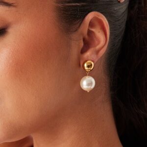 BY JOLIMA Jolie Pearl Earring