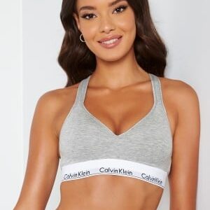 Calvin Klein CK One Bralette Lift. Grey S