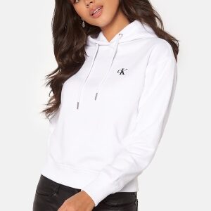 Calvin Klein Jeans CK Embroidery Hoodie YAF Bright White XL