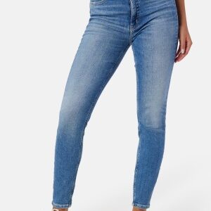 Calvin Klein Jeans High Rise Super Skinny Ankle 1AA Denim Light 25