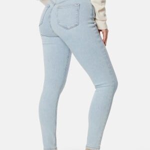 Calvin Klein Jeans High Rise Super Skinny Ankle Light Denim 26