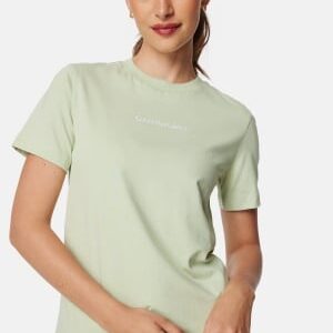 Calvin Klein Jeans Institutional Straight Tee Lcl Celadon Green XS