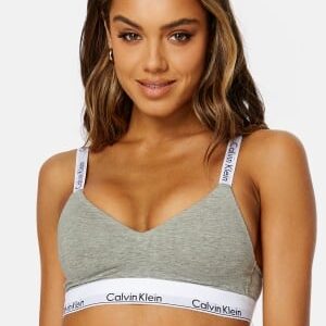 Calvin Klein Light Lined Bralette Grey XS