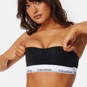 Calvin Klein Lightly Lined Bandeau Black S