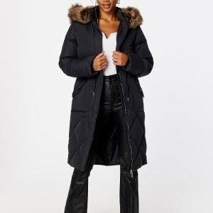 Chiara Forthi Daniela Long Down Jacket Black 38