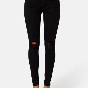 Dr. Denim Lexy Black Ripped Knees XS