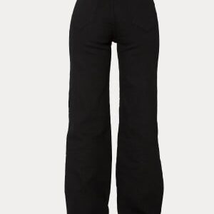 Dr. Denim Moxy Straight 099 Solid Black S/34