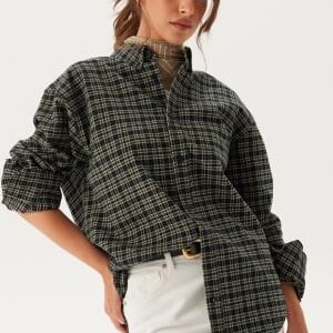 Dr. Denim Ray Shirt Tiny Mountain Check S