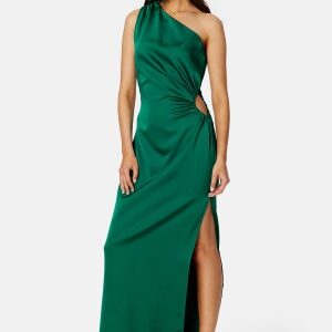 Elle Zeitoune Michela Cut Out Dress Emerald green XS (UK8)