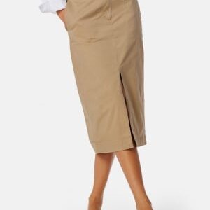 GANT Chino Slit Skirt Khaki 34