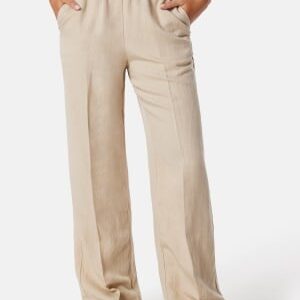 GANT Linen Blend Pull On Pants Beige 40