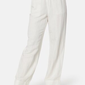 GANT Linen Viscose Pull-On Pants 113 Eggshell 38