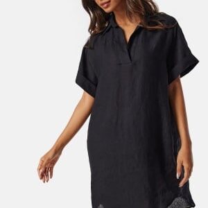 GANT Rel SS Linen Caftan Black 40