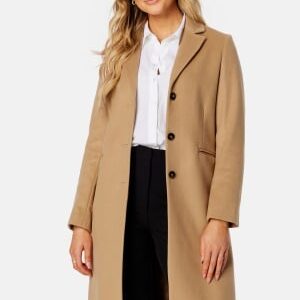 GANT Wool Blend Tailored Coat 248 DARK KHAKI S