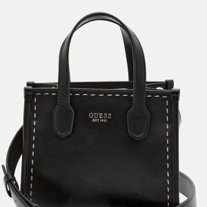 Guess Silvana 2 Compartment Mini Tote BLA Black One size