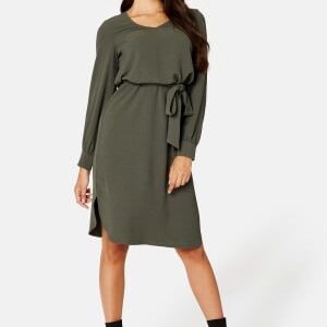 Happy Holly Elara dress Khaki green 36/38