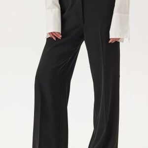 Happy Holly Wide Suit Pants Black 36