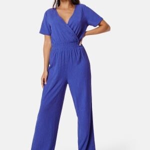 Happy Holly Kali smock jumpsuit Blue 32/34