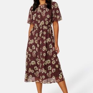 Happy Holly Lynetta Midi Dress Pink / Floral 52/54