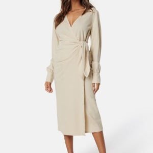 Happy Holly Lysandra Dress Light beige 36/38